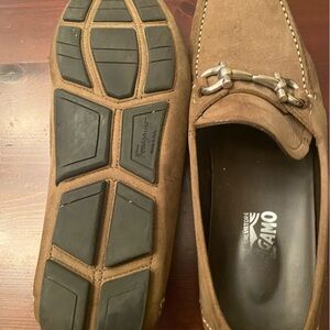 Salvatore Ferragamo horsebit loafers.